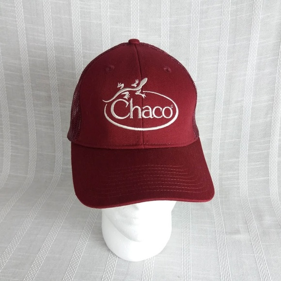 Chaco Other - Chaco Logo Snapback Hat Cap Marroon